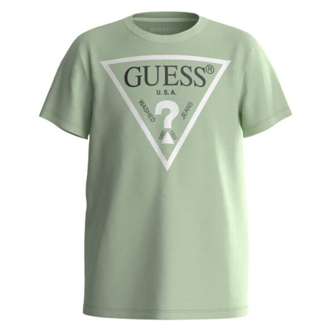 Guess SHIRT CORE Zelená