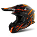 AIROH Terminator Open Vision Carnage TOVCA32 helma černá/oranžová