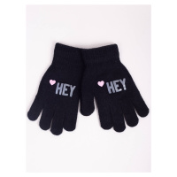 Yoclub Kids's Gloves RED-0012G-AA5A-028
