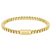 Hugo Boss Moderní pozlacený náramek Chain for him 1580289