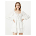 Gina Tricot Šaty 'Gilly' offwhite