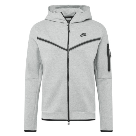 Nike Sportswear Mikina s kapucí šedá / černá | Modio.cz