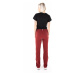 Dámské outdoorové kalhoty KILPI LAGO-W tmavě červená