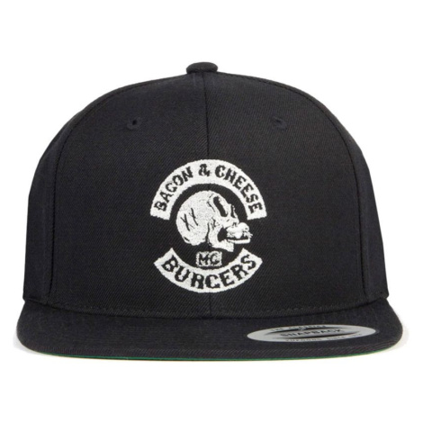 KŠILTOVKA THE DUDES Bacon Cheese Structu - černá