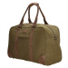 Beagles Tmavě zelená cestovní taška přes rameno "Hurricane" - M (35l)