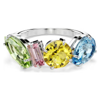 Swarovski Prsten s barevnými krystaly Gema 570894