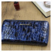 Dámská kožená peněženka Gregorio FS-119 modrá