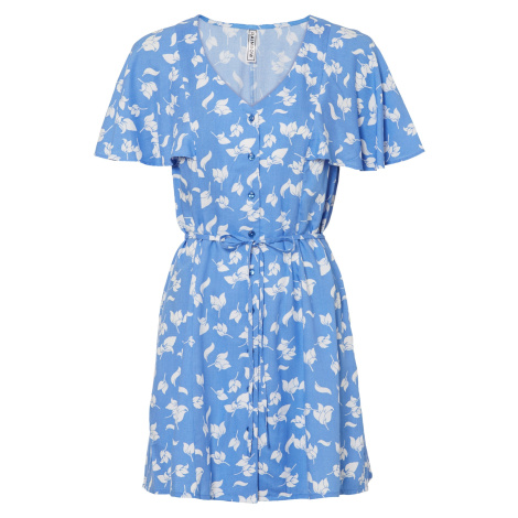 Bonprix RAINBOW šaty s květy Barva: Modrá, Mezinárodní