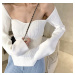 Dámský svetr s odhalenými rameny G240 FashionEU