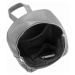 Dámský kožený batoh MiaMore 01-025 šedý