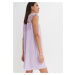 Bonprix BPC SELECTION šifonové šaty s krajkou Barva: Fialová, Mezinárodní