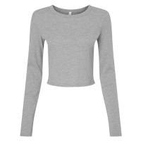 Bella Dámský crop top BL1501 Athletic Heather