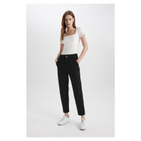 DEFACTO Paperbag Pocket Paperbag Waist Standard Leg Gabardine Trousers