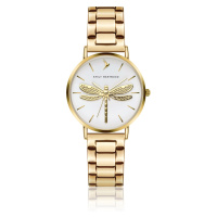 Emily Westwood Matt White Watch Classic Dragonfly EGG-4218GQ