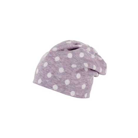 Sterntaler Čepice Slouch Beanie Dots Lilac