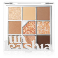 Unleashia Glitterpedia Eye Palette paletka očních stínů odstín All of Brown 6,6 g