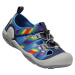 Keen Knotch Creek Youth Dětské lehké sportovní sandály 10031275KEN bright cobalt/rainbow tie dye