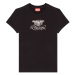 Tričko diesel t-slax-n1 t-shirt černá