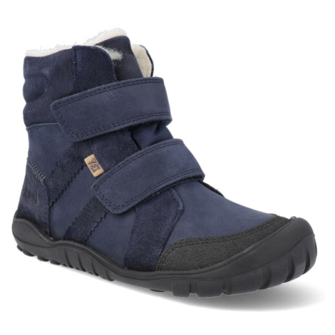 Barefoot dětské zimní obuv Koel - Milo Hydro Tex modré Koel4kids
