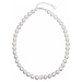 Perlový náhrdelník bílý s Preciosa krystaly 32011.1