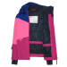 LEGO&reg; kidswear LWJESTED 708 JACKET Dětská lyžařská bunda, růžová, velikost