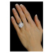 Stříbrný prsten s přírodním Měsíčním kamenem