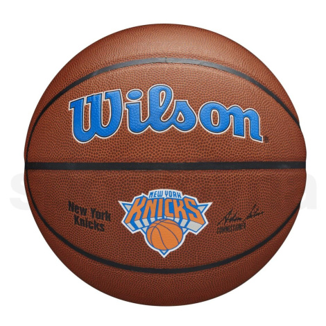 Wilson NBA Team Alliance Ny Knicks WTB31XBNY - brown