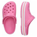 Crocs Pantofle pink / bílá