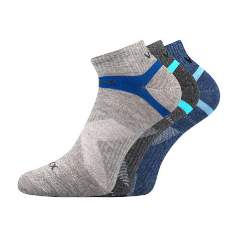 Voxx Rex 14 Unisex sportovní ponožky - 3 páry BM000001696400100122 mix A