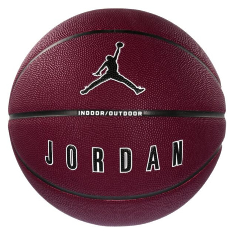 Nike JORDAN ULTIMATE 2.0 8P GRAPHIC DEFLATED Basketbalový míč, vínová, velikost