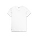 Pánské rozstřižené tričko | véčko | Pure white