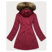 Červená dámská zimní bunda (M21309)