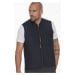 Y8611 DEWBERRY MEN'S VEST-NAVY BLUE