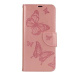 TopQ Xiaomi Redmi Note 10 knížkové Butterfly růžové světlé 63470
