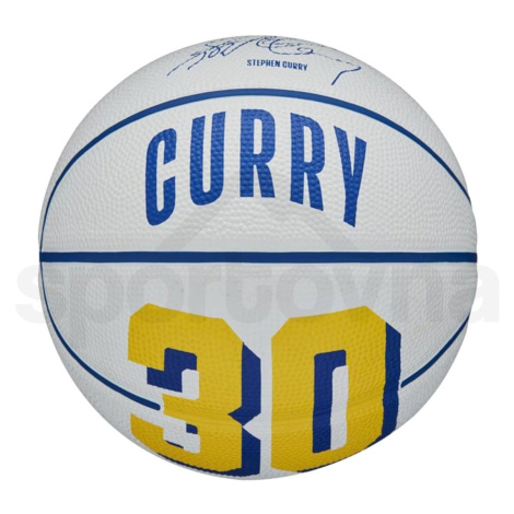 Wilson NBA Player Icon Mini Bskt Curry WZ4007401XB - blue yellow