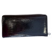 Angela Moretti luxusní lakovaná peněženka - Černá 780 - 2 Black