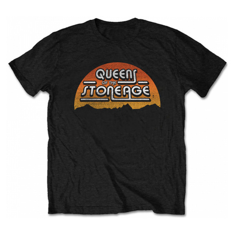 Queens of the Stone Age tričko, Sunrise Black, pánské RockOff