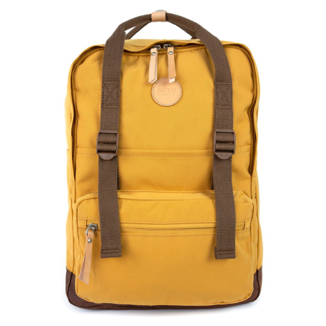 Himawari Unisex's Backpack Tr23202-2 Mustard/Brown
