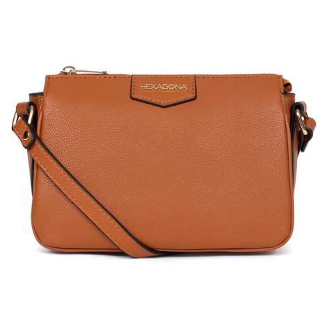 Dámská crossbody kabelka Hexagona Raisa - hnědá