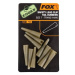 FOX Edges Lead Clip Tail Rubbers Velikost 7 Trans Khaki 10ks