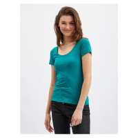 Orsay Zelené dámské basic tričko - Dámské