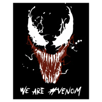 Dětské body s potiskem Venom od Marvel - ideální dárek pro fanoušky