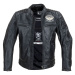 Pánská kožená bunda W-TEC Black Heart Wings Leather Jacket Barva černá