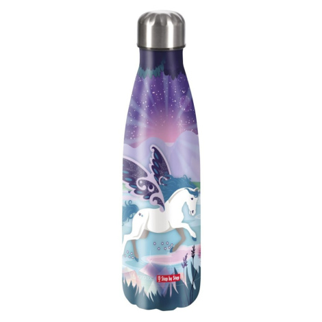 Izolovaná láhev na pití z nerezové oceli 0,5 l, Dreamy Pegasus Shadow Hama - Step By Step