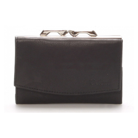Dámská kožená peněženka Delami Cora, černá