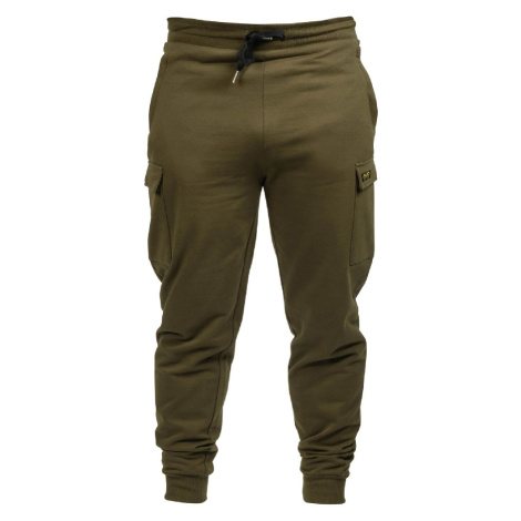 Avid carp tepláky cargo joggers green