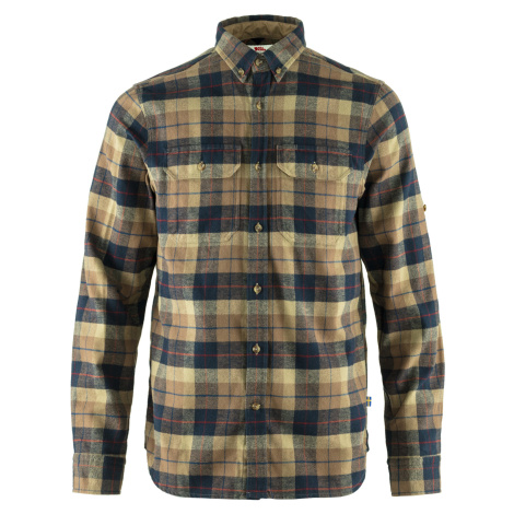 Flanelová košile Singi Heavy Fjällräven® – Dark Sand