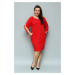 Dámské šaty model 18913708 červené - Karko