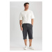 DEFACTO Regular Fit Bermuda Long Shorts