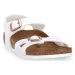 Birkenstock RIO WHITE CALZ S Bílá